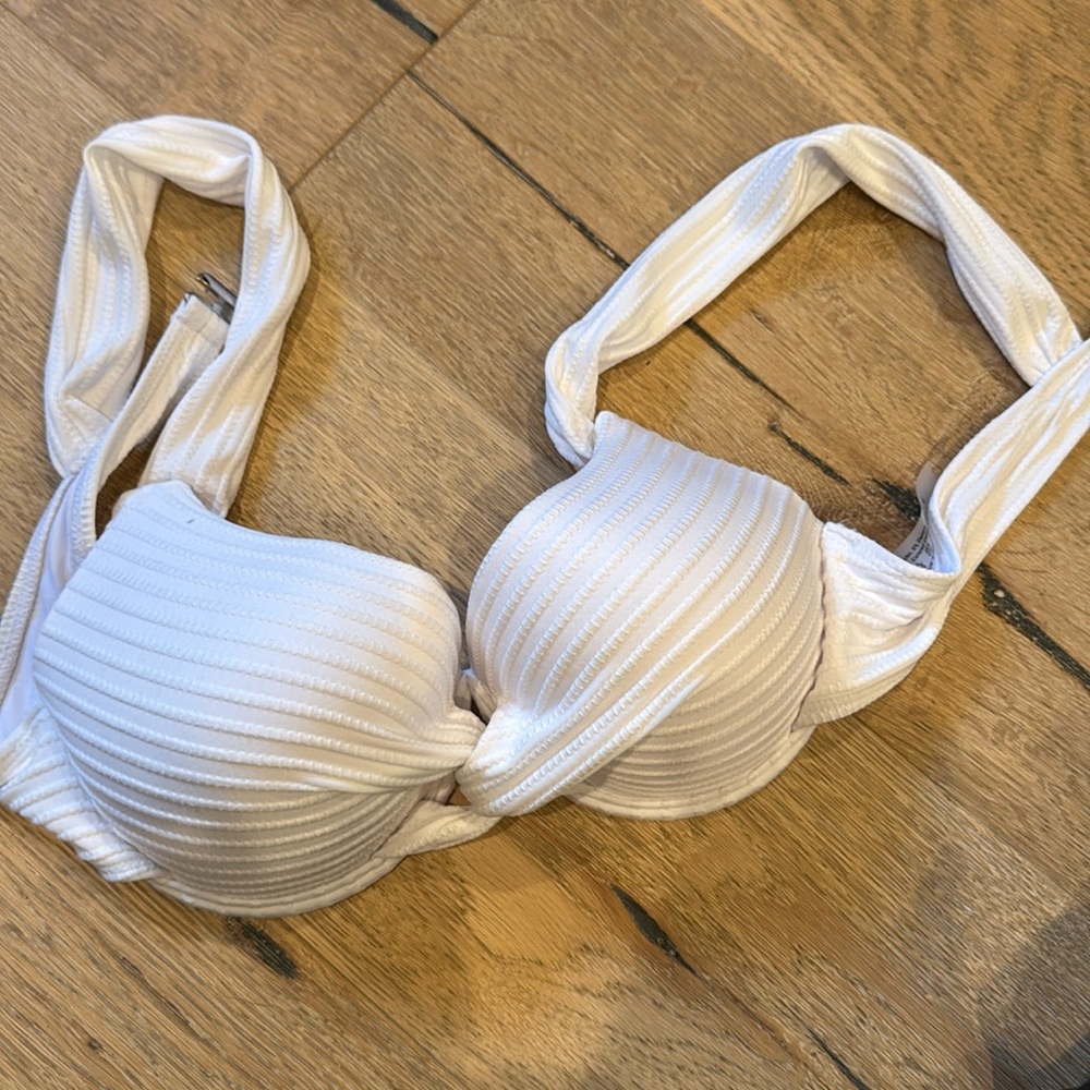 White swimsuit top